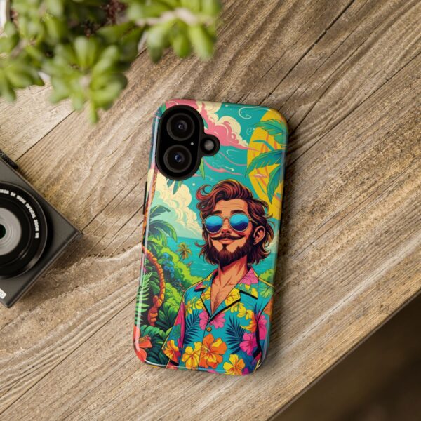 Stylish Hawaiian Tough Phone Case - Perfect for Trendsetters & Everyday Use