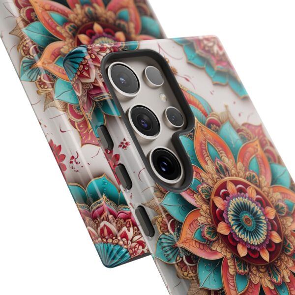 Mandala Phone Case, Colorful Floral Design, Bohemian Style, Tough Cases, Gift for Her