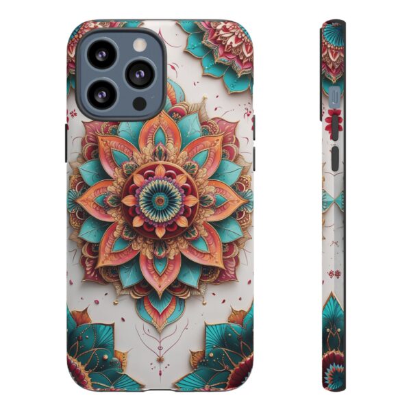Mandala Phone Case, Colorful Floral Design, Bohemian Style, Tough Cases, Gift for Her