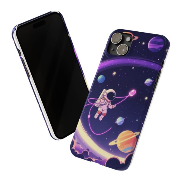 Space Astronaut Slim Phone Case