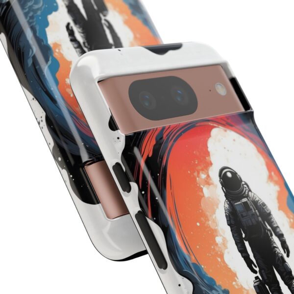 Astronaut Case, Tough Phone Cover, Galaxy Art Protector, Space Lover Gift, Unique Mobile Accessory