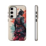 Samurai Warrior Phone Case, Tough Cases, Unique Phone Accessories, Phone Cover Gift, Gamer Phone Decor, Anime Style Case