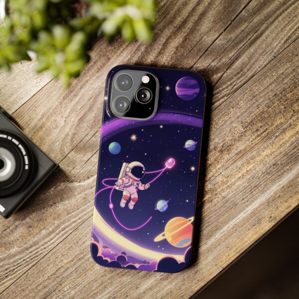 Space Astronaut Slim Phone Case