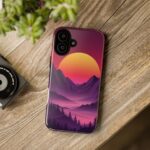 Mountain Sunset Phone Case - Tough Cases for Nature Lovers