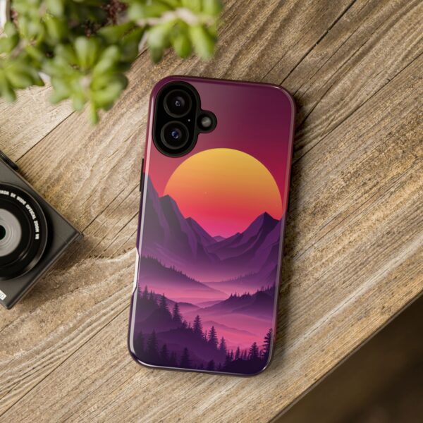 Mountain Sunset Phone Case - Tough Cases for Nature Lovers