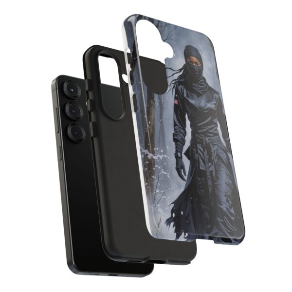 Artistic Phone Case, Ninja Aesthetic, Unique Smartphone Cover, Adventurous Spirit