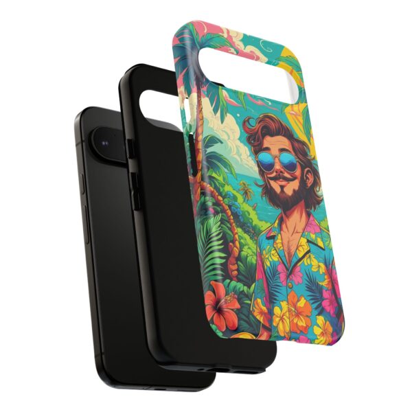 Stylish Hawaiian Tough Phone Case - Perfect for Trendsetters & Everyday Use