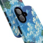 Dog-Themed Phone Case, Whimsical Pet Lover Case, Cute Animal Accessory, Nature Scene Protection, Gift for Dog Owners