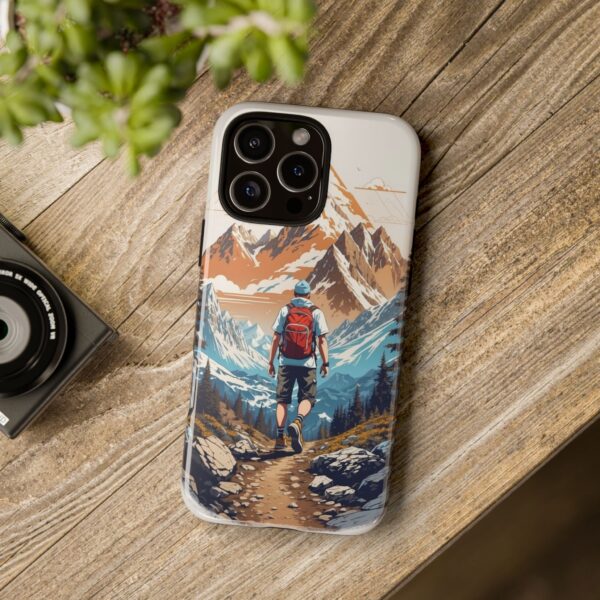 Adventure Phone Case, Mountain Hiking Phone Cover, Outdoor Enthusiast Gift, Nature Lover Accessory, Travel Cell Phone Protector