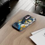 Vibrant, Artistic Tough Phone Case, Modern Art, Smartphone Accessories