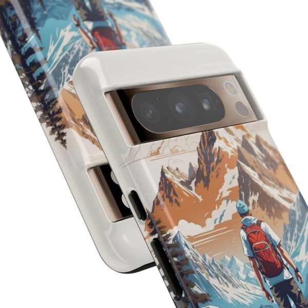 Adventure Phone Case, Mountain Hiking Phone Cover, Outdoor Enthusiast Gift, Nature Lover Accessory, Travel Cell Phone Protector