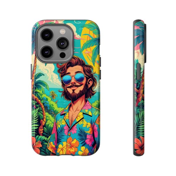 Stylish Hawaiian Tough Phone Case - Perfect for Trendsetters & Everyday Use