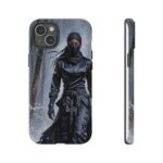 Artistic Phone Case, Ninja Aesthetic, Unique Smartphone Cover, Adventurous Spirit