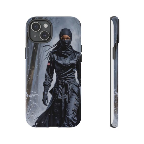 Artistic Phone Case, Ninja Aesthetic, Unique Smartphone Cover, Adventurous Spirit