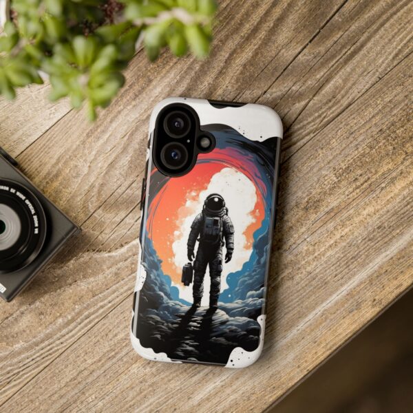 Astronaut Case, Tough Phone Cover, Galaxy Art Protector, Space Lover Gift, Unique Mobile Accessory