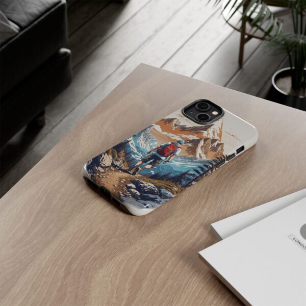Adventure Phone Case, Mountain Hiking Phone Cover, Outdoor Enthusiast Gift, Nature Lover Accessory, Travel Cell Phone Protector