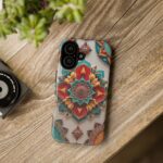 Colorful Mandala Phone Cover, Bohemian Style Accessory, Unique Gift for Her, Stylish Smartphone Protection