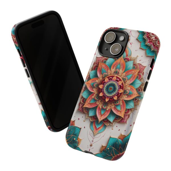 Mandala Phone Case, Colorful Floral Design, Bohemian Style, Tough Cases, Gift for Her