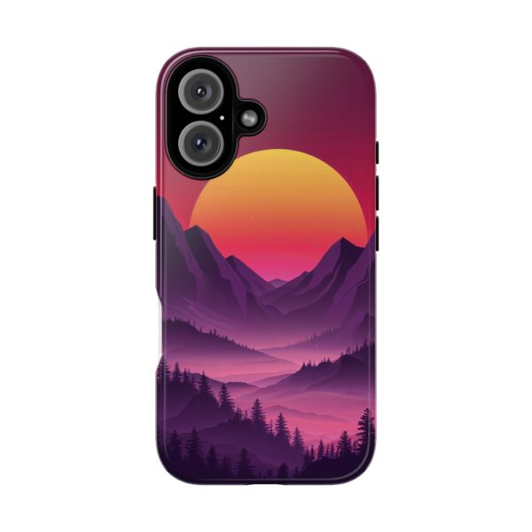 Mountain Sunset Phone Case - Tough Cases for Nature Lovers