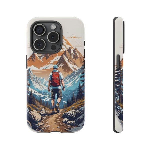 Adventure Phone Case, Mountain Hiking Phone Cover, Outdoor Enthusiast Gift, Nature Lover Accessory, Travel Cell Phone Protector