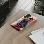 Samurai Warrior Phone Case, Tough Cases, Unique Phone Accessories, Phone Cover Gift, Gamer Phone Decor, Anime Style Case