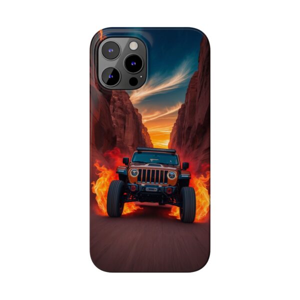 Adventure Jeep Slim Phone Case - Perfect for Off-Road Enthusiasts