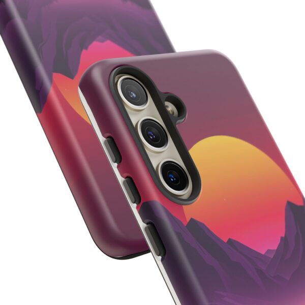 Mountain Sunset Phone Case - Tough Cases for Nature Lovers