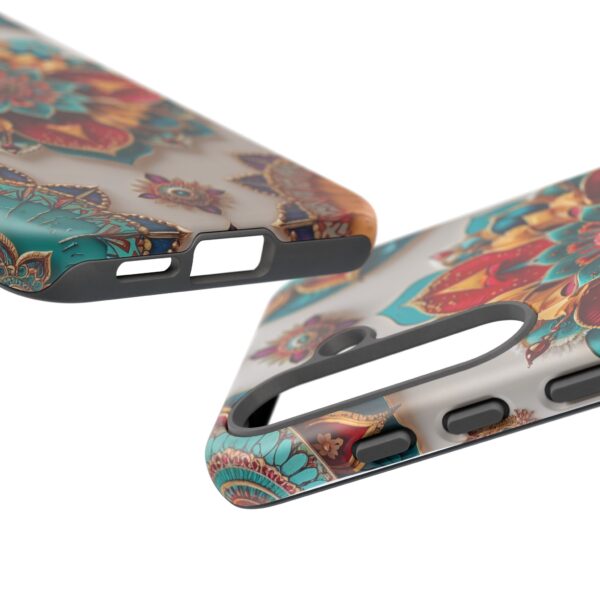 Colorful Mandala Phone Cover, Bohemian Style Accessory, Unique Gift for Her, Stylish Smartphone Protection