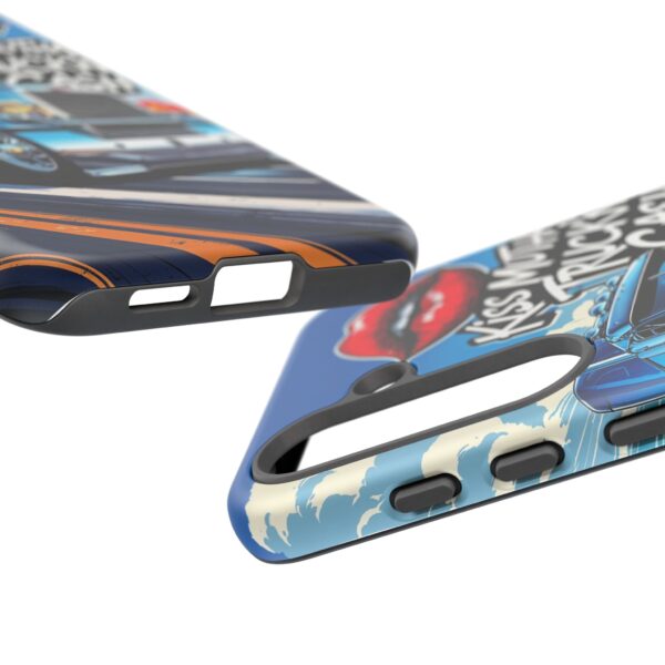 Cool Phone Case for Truck Lovers, Trucking Gifts, Unique Truck Driver Accessories, Kiss Mutha Truckin Cash Design, Fun Car Enthusiast Gift