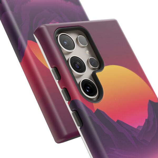 Mountain Sunset Phone Case - Tough Cases for Nature Lovers