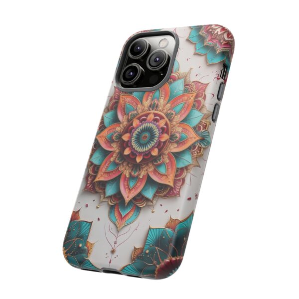 Mandala Phone Case, Colorful Floral Design, Bohemian Style, Tough Cases, Gift for Her