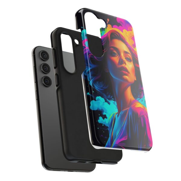 Vibrant, Colorful Woman Design - Tough Phone Case