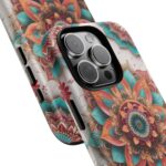 Mandala Phone Case, Colorful Floral Design, Bohemian Style, Tough Cases, Gift for Her