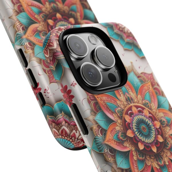 Mandala Phone Case, Colorful Floral Design, Bohemian Style, Tough Cases, Gift for Her