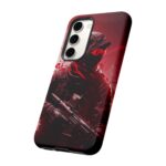 Red Urban Warrior Phone Case for Gamers & Action Fans