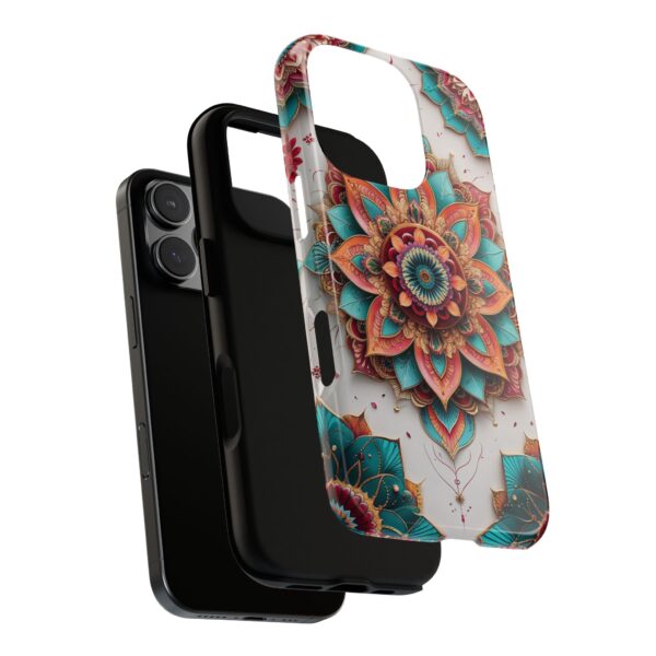 Mandala Phone Case, Colorful Floral Design, Bohemian Style, Tough Cases, Gift for Her