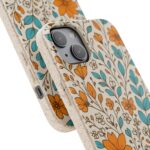 Floral Biodegradable Phone Case - Eco-Friendly Design for Nature Lovers