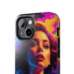 Vibrant, Colorful Woman Design - Tough Phone Case