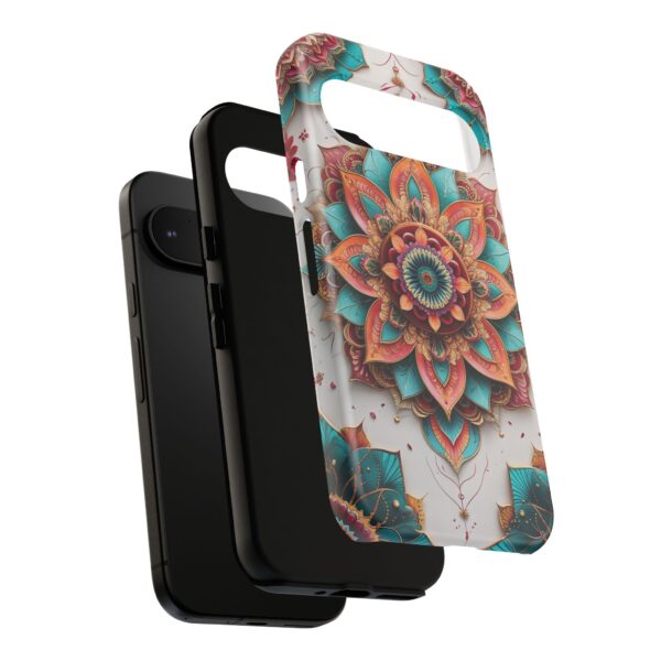 Mandala Phone Case, Colorful Floral Design, Bohemian Style, Tough Cases, Gift for Her