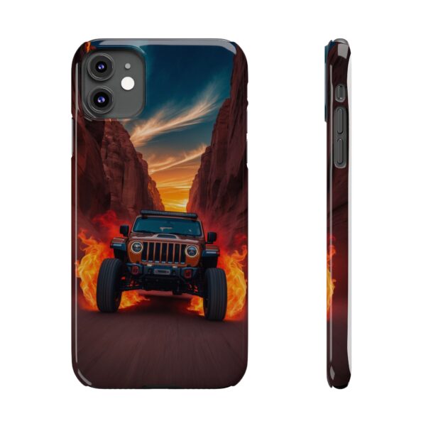 Adventure Jeep Slim Phone Case - Perfect for Off-Road Enthusiasts