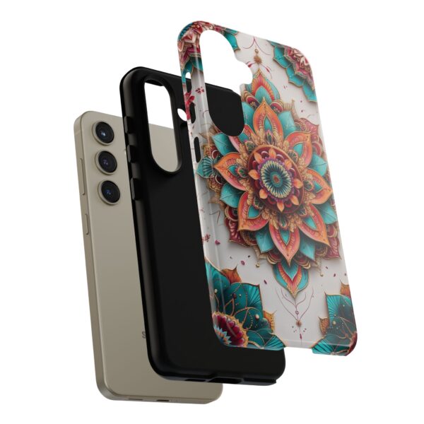 Mandala Phone Case, Colorful Floral Design, Bohemian Style, Tough Cases, Gift for Her