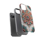 Mandala Phone Case, Colorful Floral Design, Bohemian Style, Tough Cases, Gift for Her