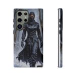 Artistic Phone Case, Ninja Aesthetic, Unique Smartphone Cover, Adventurous Spirit