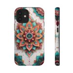Mandala Phone Case, Colorful Floral Design, Bohemian Style, Tough Cases, Gift for Her