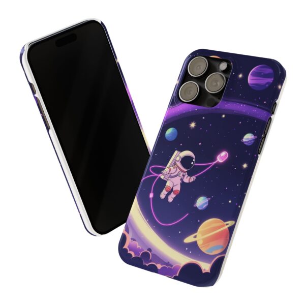 Space Astronaut Slim Phone Case