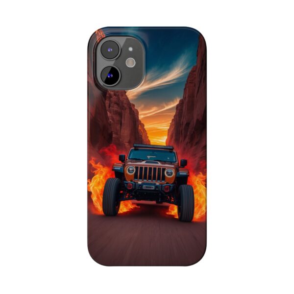 Adventure Jeep Slim Phone Case - Perfect for Off-Road Enthusiasts