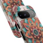 Mandala Phone Case, Colorful Floral Design, Bohemian Style, Tough Cases, Gift for Her