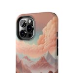 Mountain Reflection Tough Phone Case - Nature-Inspired Design for Adventurers