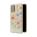 Floral Biodegradable Phone Case - Eco-Friendly Nature Design