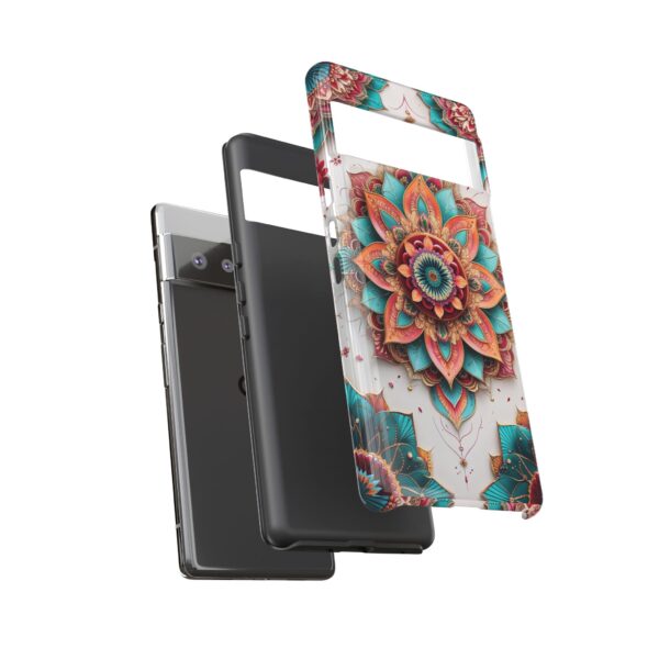 Mandala Phone Case, Colorful Floral Design, Bohemian Style, Tough Cases, Gift for Her